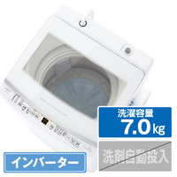 AQUA 7．0kg全自動洗濯機 e angle select ホワイト AQWV7E3W