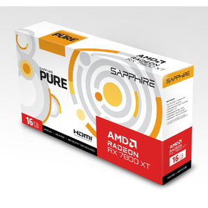 Sapphire グラフィックカード PURE Radeon RX 7800 XT GAMING OC 16GB GDDR6 113300320G-イメージ7
