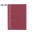 コクヨ ファスナーファイル〈レポート〉 A4タテ 2穴 100枚収容 ピンク20冊 1箱(20冊) F836215-ﾌ-P160P-イメージ1