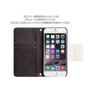 Mr.H iPhone 6s/6用ケース Retro Note ピンク M4107I6-イメージ6