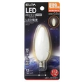 エルパ LED電球 E12口金 全光束15lm(0．5Wシャンデリアタイプ相当) 電球色 1個入り elpaball mini LDC1L-G-E12-G311