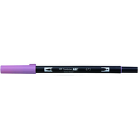 トンボ鉛筆 デュアルブラッシュペン ABT Orchid F040052-AB-T673