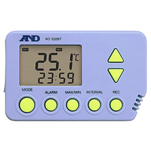エーアンドデイ デジタル温度データロガー AD-5326T-イメージ1
