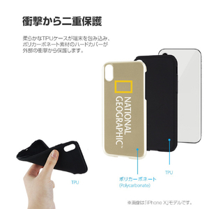 National Geographic iPhone XR用ケース Hard Shell グリーン NG14114I61-イメージ5