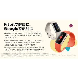 Fitbit Fitbit Charge 6 Charge 6 Porcelain / Silver GA05185-AP-イメージ18