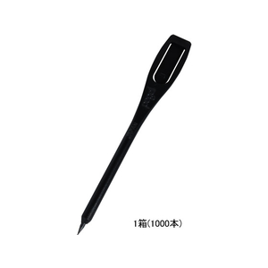 トンボ鉛筆 ペグシル鉛筆 軸色黒 1000本 F872045LY-QPG11-イメージ1