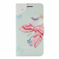 Happymori iPhone 6 Plus用Dot Scarf Diary ピンクスカーフ HM5118I6P