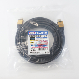 ホーリック ハイスピードHDMIケーブル 7m ゴールド HDM70-118GD-イメージ4