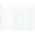 コクヨ バインダー帳簿用 三色刷 元帳 B5 F804011-ﾘ-100-イメージ2