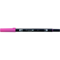 トンボ鉛筆 デュアルブラッシュペン ABT Mauve F040077AB-T817