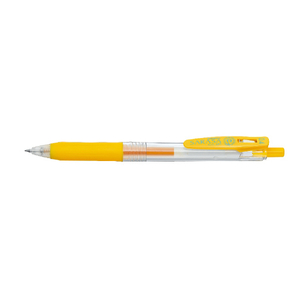 ゼブラ サラサクリップ ジェルボールペン 0．4mm 黄 JJS15-Y-イメージ1