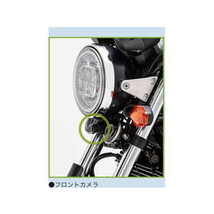ミツバサンコーワ バイク専用ドライブレコーダー2カメラGPS FCN7623-EDR21GA-イメージ5