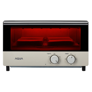 AQUA オーブントースター グレージュ AQT-WS14P(H)-イメージ3