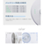 BLUEFEEL リモコン付卓上扇風機&サーキュレーター ホワイト BFN301-W-イメージ19