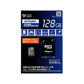 ミツバサンコーワ マイクロSDカード 128GB FCN7626-EDR-C03
