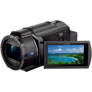 SONY 64GB内蔵メモリー デジタル4Kビデオカメラレコーダー ブラック FDR-AX45A B-イメージ1