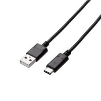 エレコム USB2．0ケーブル(認証品、A-C) 2．0m ブラック U2CAC20NBK