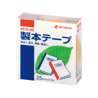 ニチバン 製本テープ(再生紙)25mm×10m 黄 FCV3583-BK-252