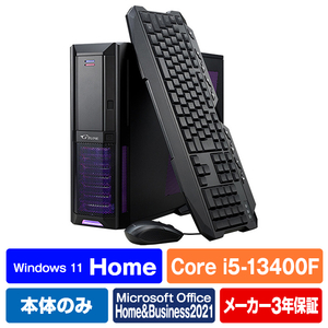 mouse デスクトップパソコン e angle select G-Tune ブラック EGPEGI5G406S5LHB-イメージ1