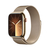 Apple Apple Watch Series 9(GPS + Cellularモデル)- 45mm ゴールドステンレススチールケースとゴールドミラネーゼループ MRMU3J/A-イメージ1