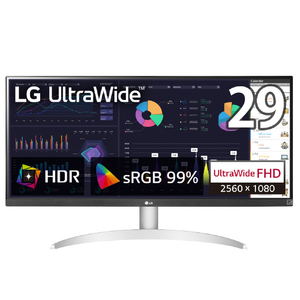 LGエレクトロニクス 29型ビジネス&ゲーミング ウルトラワイドモニター 29WQ600-W-イメージ1