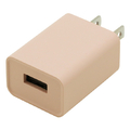 インプリンク USB1ポート AC充電器 1A Melia ピンク IMAC1UA1PK