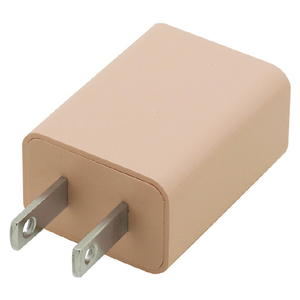 インプリンク USB1ポート AC充電器 1A Melia ピンク IMAC1UA1PK-イメージ2