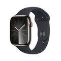 Apple Apple Watch Series 9(GPS + Cellularモデル)- 45mm グラファイトステンレススチールケースとミッドナイトスポーツバンド - S/M MRMV3J/A