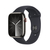 Apple Apple Watch Series 9(GPS + Cellularモデル)- 45mm グラファイトステンレススチールケースとミッドナイトスポーツバンド - S/M MRMV3J/A-イメージ1