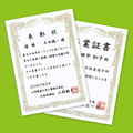 サンワサプライ インクジェット用賞状(A4・縦) JP-SHA4TN2