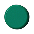 スマートバリュー 両面強力カラーマグネット塗装18mm 緑10個 FC28752-B272J-G