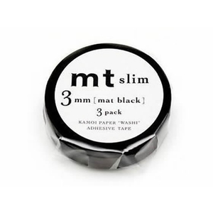 カモ井 mt slim 3mm マットブラック 3巻 FCP2021-MTSLIMS11R-イメージ2