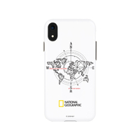 National Geographic iPhone XR用ケース Compass Case Double Protective ホワイト NG14139I61