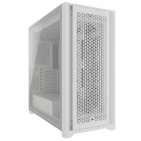 コルセア ミドルタワー型PCケース 5000D CORE AIRFLOW Tempered Glass ホワイト CC9011262WW
