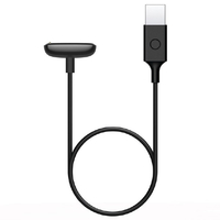 Fitbit Charge 6/Charge 5/Luxe用充電ケーブル 黒 GA04944NA