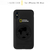 National Geographic iPhone XS Max用ケース Celebrating 130 Years Slide Case ブラック NG14141I65-イメージ6