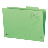 コクヨ 個別フォルダー(カラー) B4 緑 F020350-B4-IFG