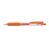 ゼブラ サラサクリップ ジェルボールペン 0．7mm レッドオレンジ JJB15-ROR