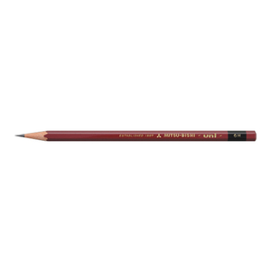 三菱鉛筆 鉛筆ユニ 6H 12本入 6H1ダース(12本) F877385-U6H-イメージ2