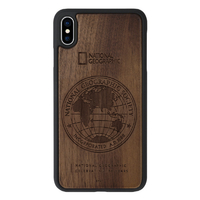 National Geographic iPhone XS Max用ケース 130th Anniversary case Nature Wood ウォルナット NG14144I65