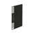 キングジム クリアーファイル カラーベース ハンディ A4 10ポケット 黒 1冊 F804901-132CHｸﾛ-イメージ1