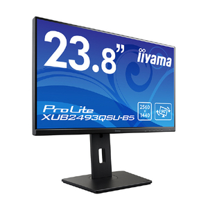 iiyama 23．8型液晶ディスプレイ ブラック XUB2493QSU-B5-イメージ2