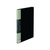 キングジム クリアーファイル カラーベース A4タテ 20ポケット 黒 1冊 F804904-132Cｸﾛ-イメージ1