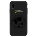 National Geographic iPhone XS Max用130th Anniversary case Double Protective ブラック NG14152I65