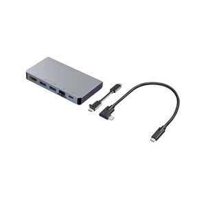 サンワサプライ USB Type-C ドッキングハブ(HDMI・LANポート搭載) USB-3TCH15S2-イメージ1