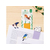 ヒサゴ BIRD BOOKMARKER 刺繍しおり ツバメ FCV1980-UTN177-イメージ2