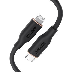 Anker PowerLine III Flow USB-C&ライトニング ケーブル(0.9m) ブラック A8662N12-イメージ1