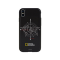 National Geographic iPhone XS Max用ケース Compass Case Double Protective ブラック NG14153I65