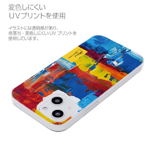 Dparks iPhone 13用ソフトケース Painting Blending POP DS21154I13-イメージ8
