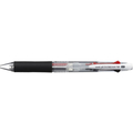 三菱鉛筆 ジェットストリーム 4色 0.7mm 透明 F591474-SXE450007.T